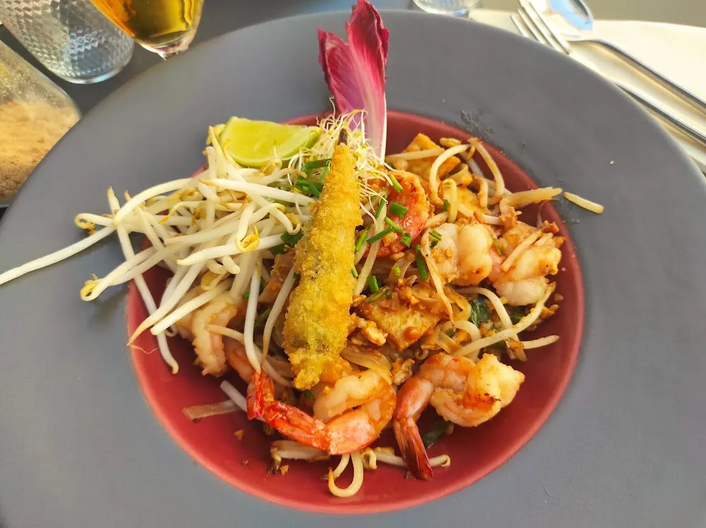 Pad Thaï Crevettes Sautées Aux Légumes